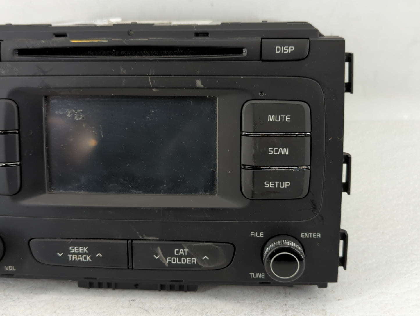 2017-2018 Kia Sedona Radio AM FM Cd Player Receiver Replacement P/N:96180-A9800WAC Fits Fits 2017 2018 OEM Used Auto Parts -