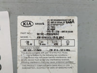2017-2018 Kia Sedona Radio AM FM Cd Player Receiver Replacement P/N:96180-A9800WAC Fits Fits 2017 2018 OEM Used Auto Parts -
