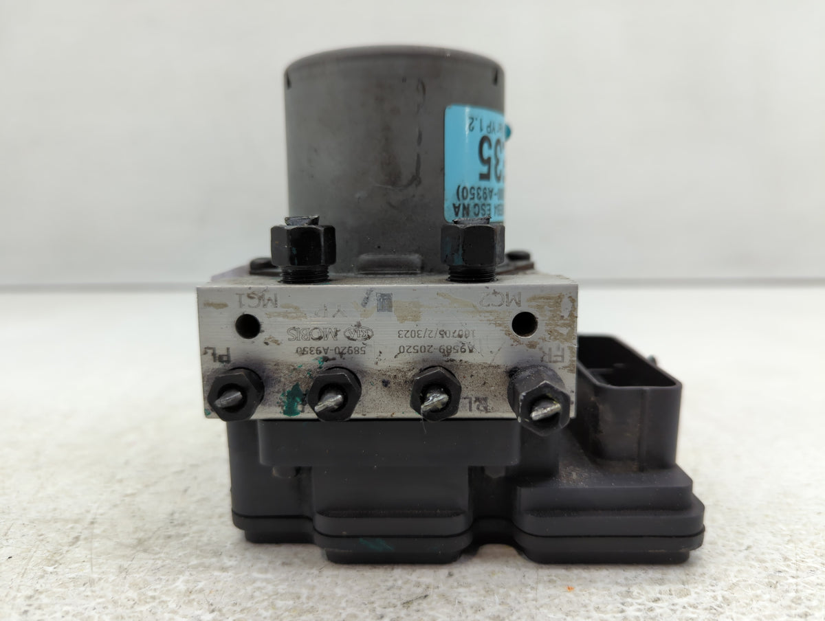 2015-2018 Kia Sedona Anti-Lock Brake ABS Pump Module Actuator OEM P/N:58920-A9350 Fits Fits 2015 2016 2017 2018 OEM Used Aut