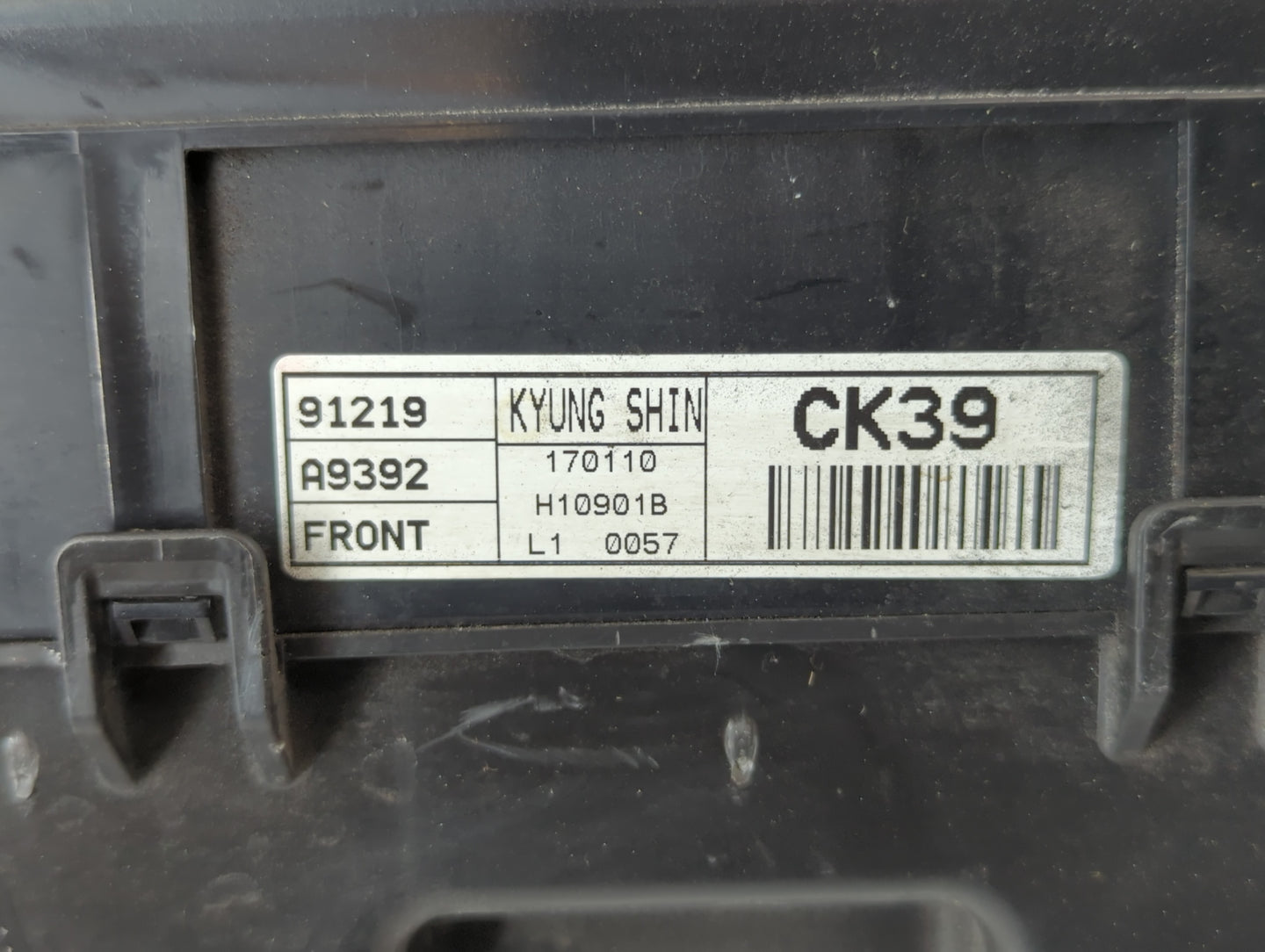 2015-2018 Kia Sedona Fusebox Fuse Box Panel Relay Module P/N:91219 A9392 Fits Fits 2015 2016 2017 2018 OEM Used Auto Parts -