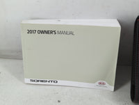 2017 Kia Sorento Owners Manual Book Guide P/N:HXG5-EU6OF OEM Used Auto Parts - Oemusedautoparts1.com
