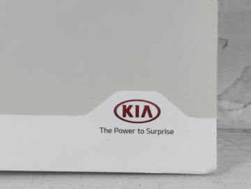 2017 Kia Sorento Owners Manual Book Guide P/N:HXG5-EU68D OEM Used Auto Parts