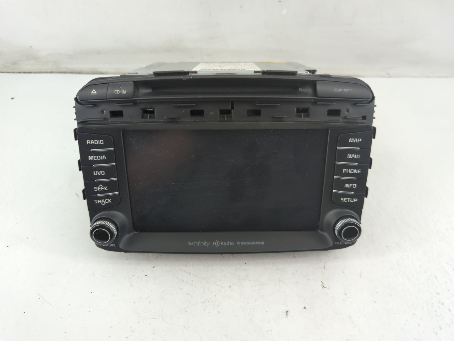 2016-2018 Kia Sorento Radio AM FM Cd Player Receiver Replacement P/N:96180-C6000WK Fits Fits 2016 2017 2018 OEM Used Auto Pa