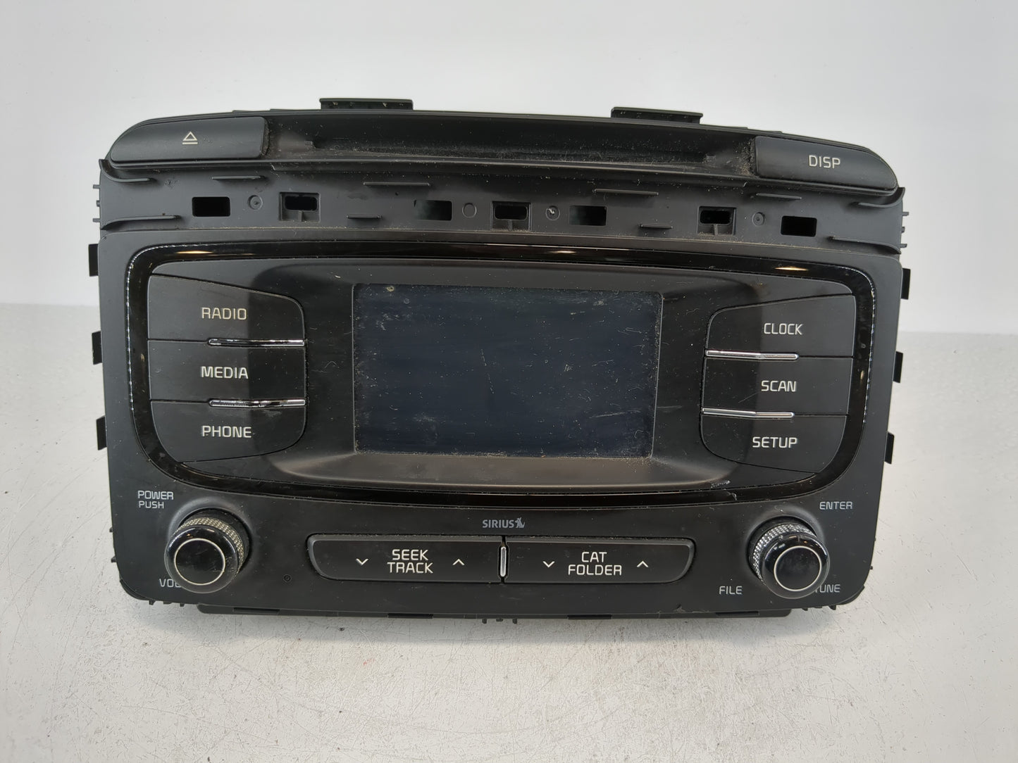 2016-2018 Kia Sorento Radio AM FM Cd Player Receiver Replacement P/N:96180-C6000WK Fits Fits 2016 2017 2018 OEM Used Auto Pa