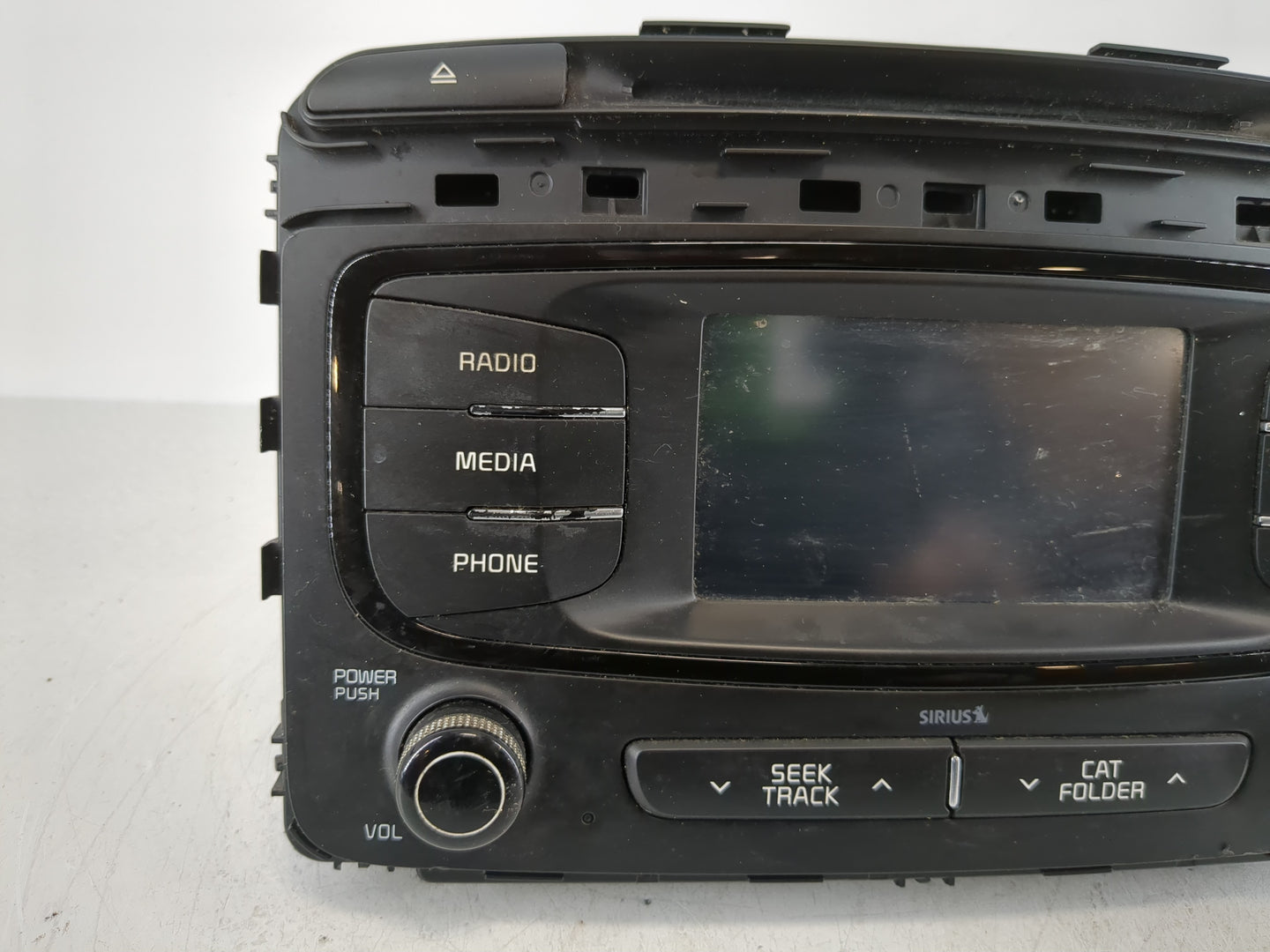 2016-2018 Kia Sorento Radio AM FM Cd Player Receiver Replacement P/N:96180-C6000WK Fits Fits 2016 2017 2018 OEM Used Auto Pa