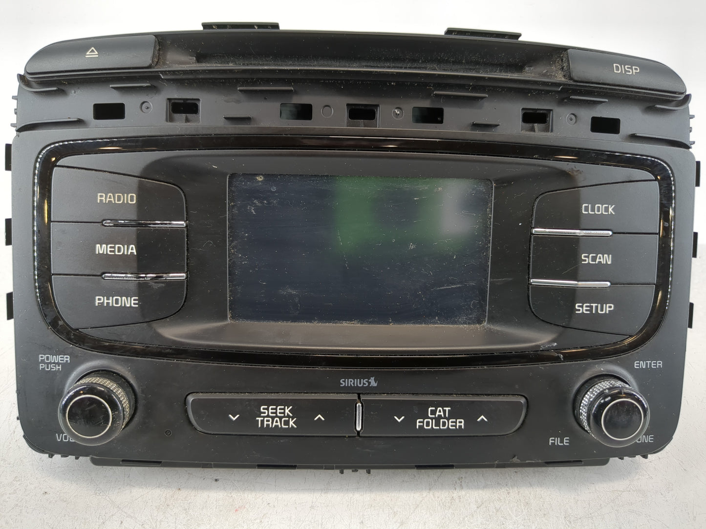 2016-2018 Kia Sorento Radio AM FM Cd Player Receiver Replacement P/N:96180-C6000WK Fits Fits 2016 2017 2018 OEM Used Auto Pa