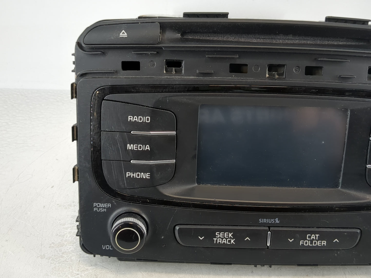 2016-2018 Kia Sorento Radio AM FM Cd Player Receiver Replacement P/N:96180-C6000WK Fits Fits 2016 2017 2018 OEM Used Auto Pa