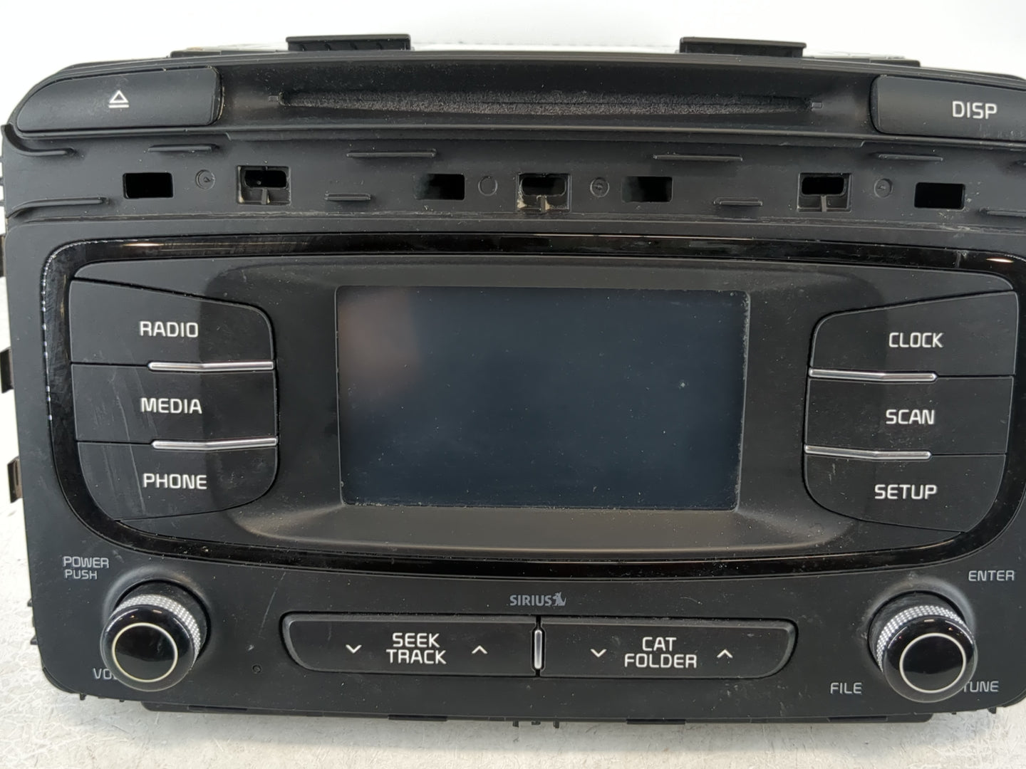2016-2018 Kia Sorento Radio AM FM Cd Player Receiver Replacement P/N:96180-C6000WK Fits Fits 2016 2017 2018 OEM Used Auto Pa