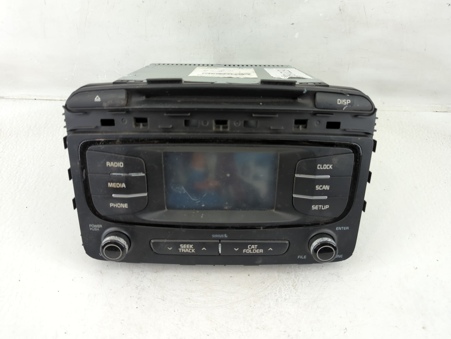 2016-2018 Kia Sorento Radio AM FM Cd Player Receiver Replacement P/N:96180-C6000WK Fits Fits 2016 2017 2018 OEM Used Auto Pa