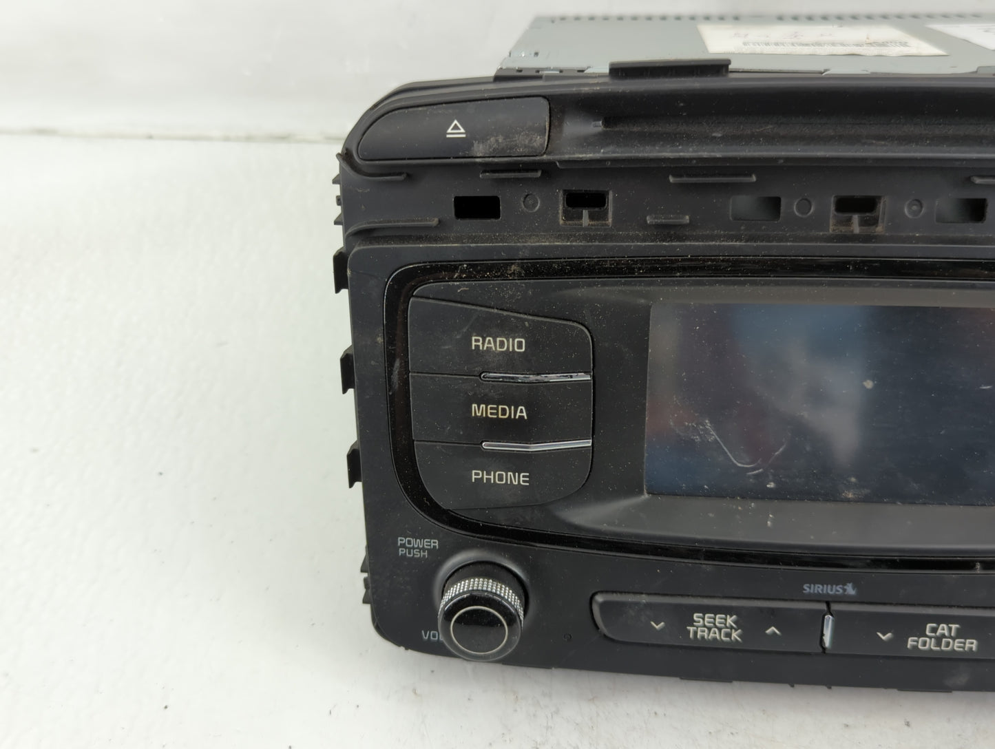 2016-2018 Kia Sorento Radio AM FM Cd Player Receiver Replacement P/N:96180-C6000WK Fits Fits 2016 2017 2018 OEM Used Auto Pa