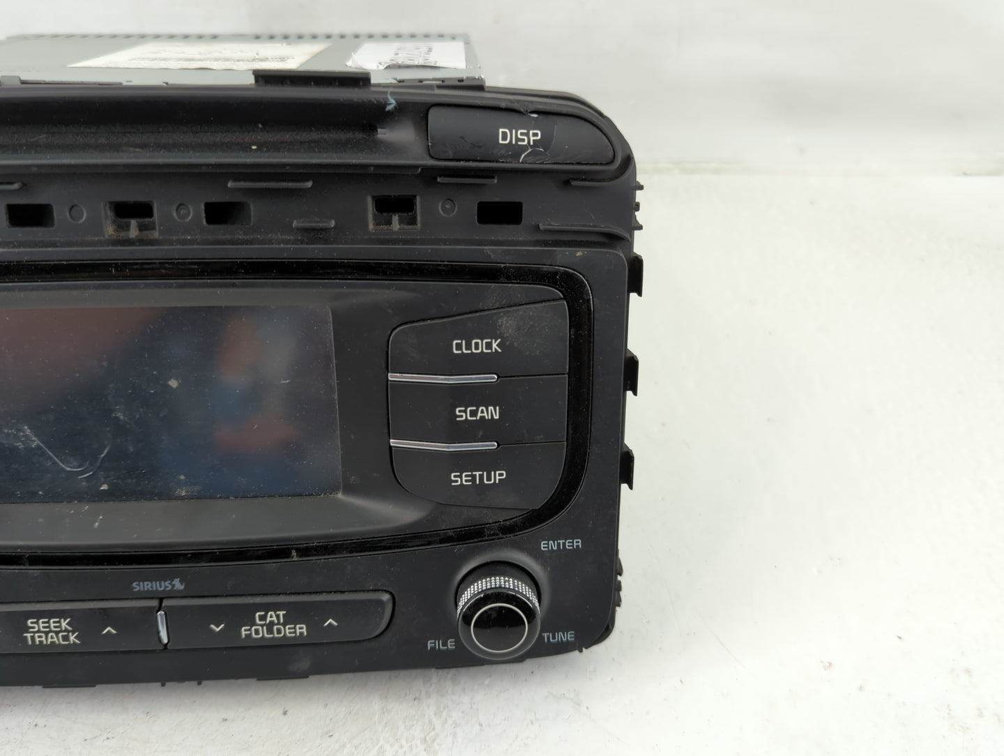 2016-2018 Kia Sorento Radio AM FM Cd Player Receiver Replacement P/N:96180-C6000WK Fits Fits 2016 2017 2018 OEM Used Auto Pa
