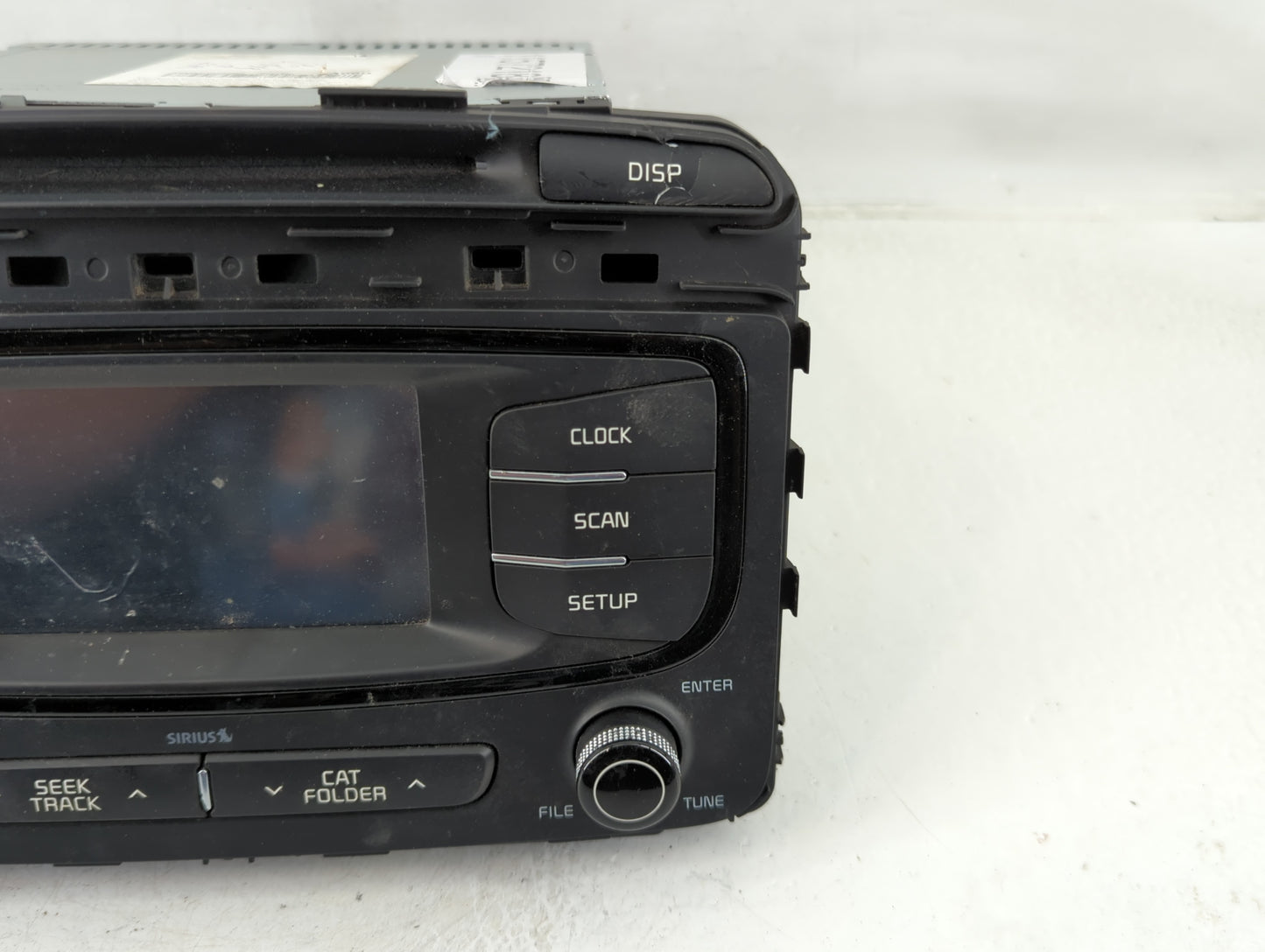 2016-2018 Kia Sorento Radio AM FM Cd Player Receiver Replacement P/N:96180-C6000WK Fits Fits 2016 2017 2018 OEM Used Auto Pa
