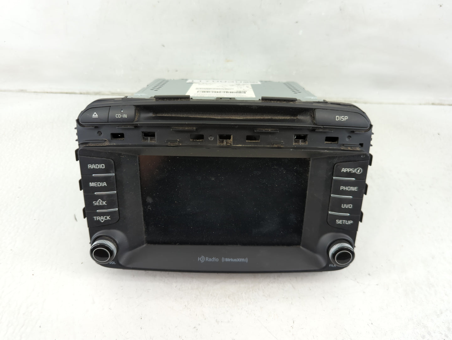2017 Kia Sorento Radio AM FM Cd Player Receiver Replacement P/N:96160-C6300WK Fits OEM Used Auto Parts - Oemusedautoparts1.c