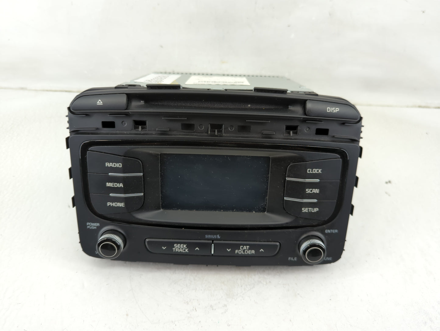 2016-2018 Kia Sorento Radio AM FM Cd Player Receiver Replacement P/N:96180-C6000WK Fits Fits 2016 2017 2018 OEM Used Auto Pa