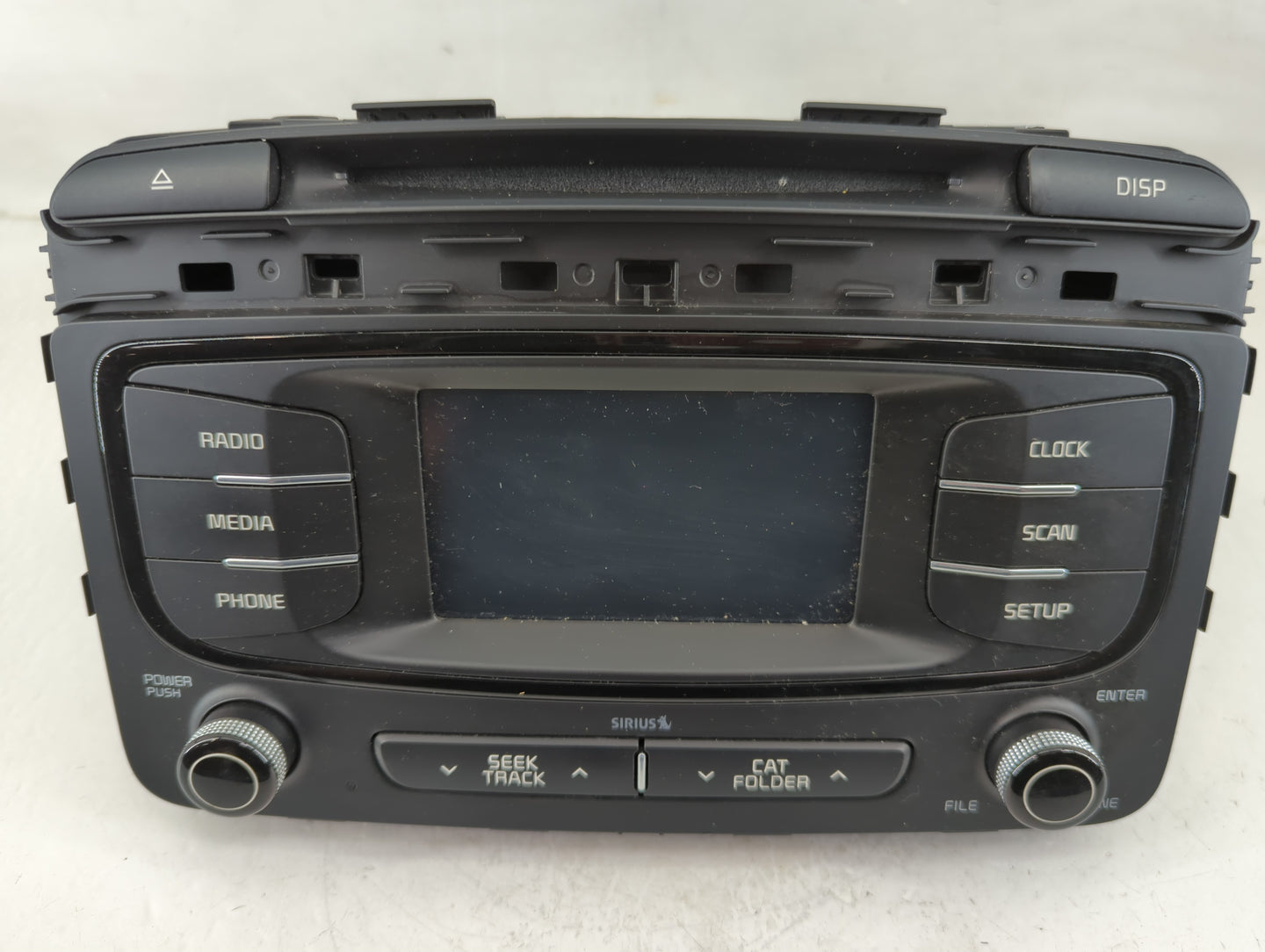 2016-2018 Kia Sorento Radio AM FM Cd Player Receiver Replacement P/N:96180-C6000WK Fits Fits 2016 2017 2018 OEM Used Auto Pa