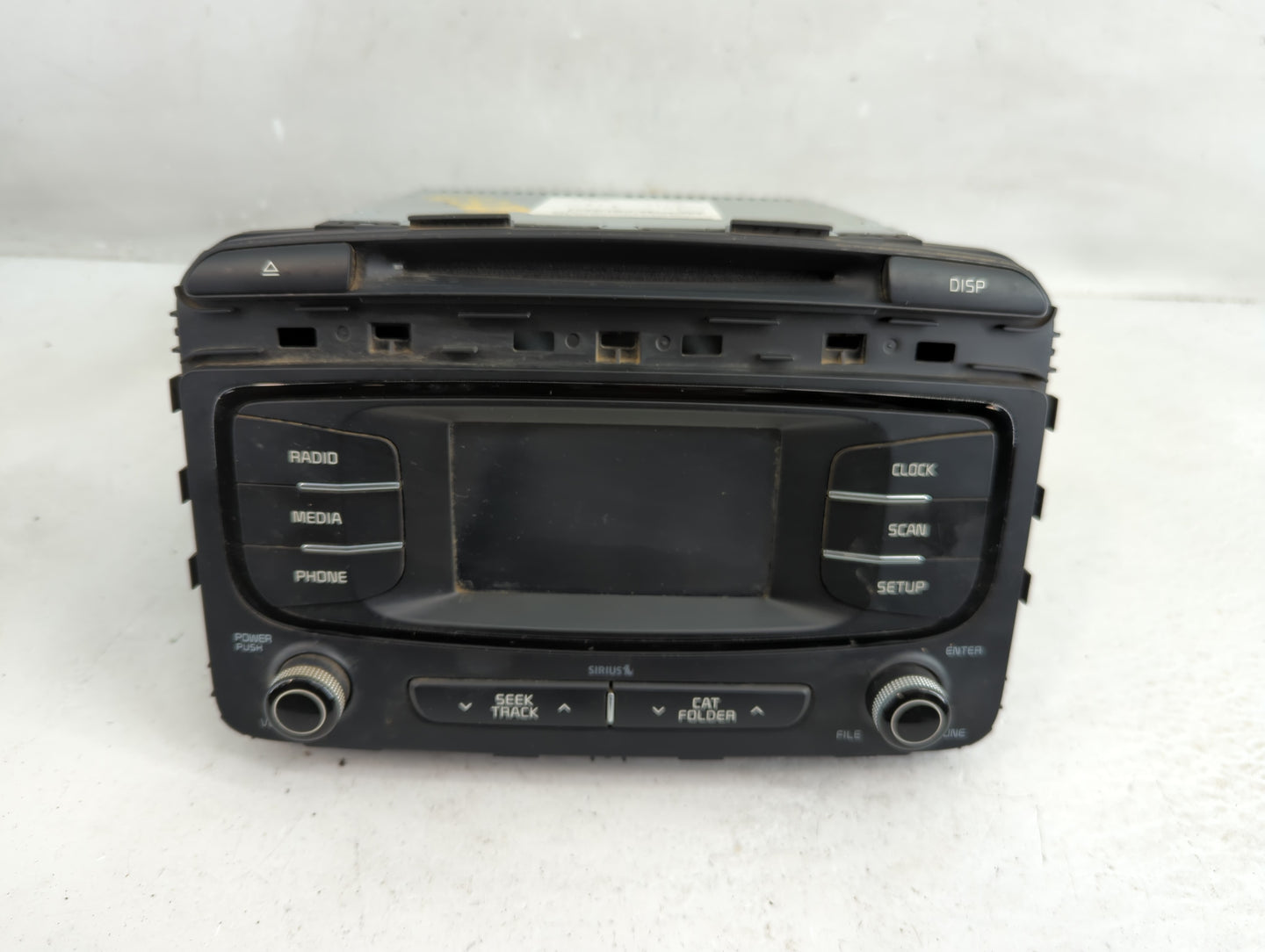 2016-2018 Kia Sorento Radio AM FM Cd Player Receiver Replacement P/N:96180-C6000WK Fits Fits 2016 2017 2018 OEM Used Auto Pa
