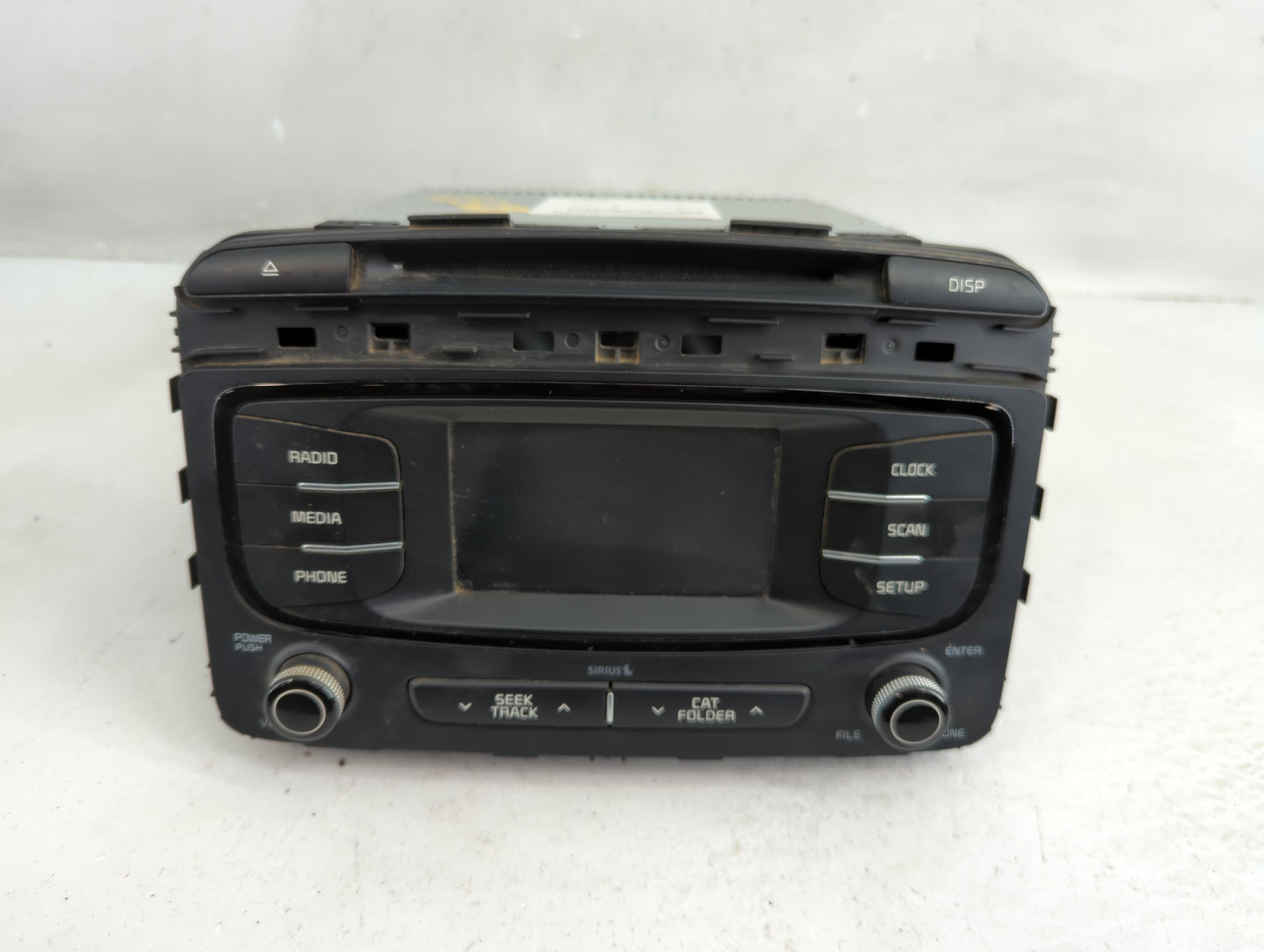 2016-2018 Kia Sorento Radio AM FM Cd Player Receiver Replacement P/N:96180-C6000WK Fits Fits 2016 2017 2018 OEM Used Auto Pa