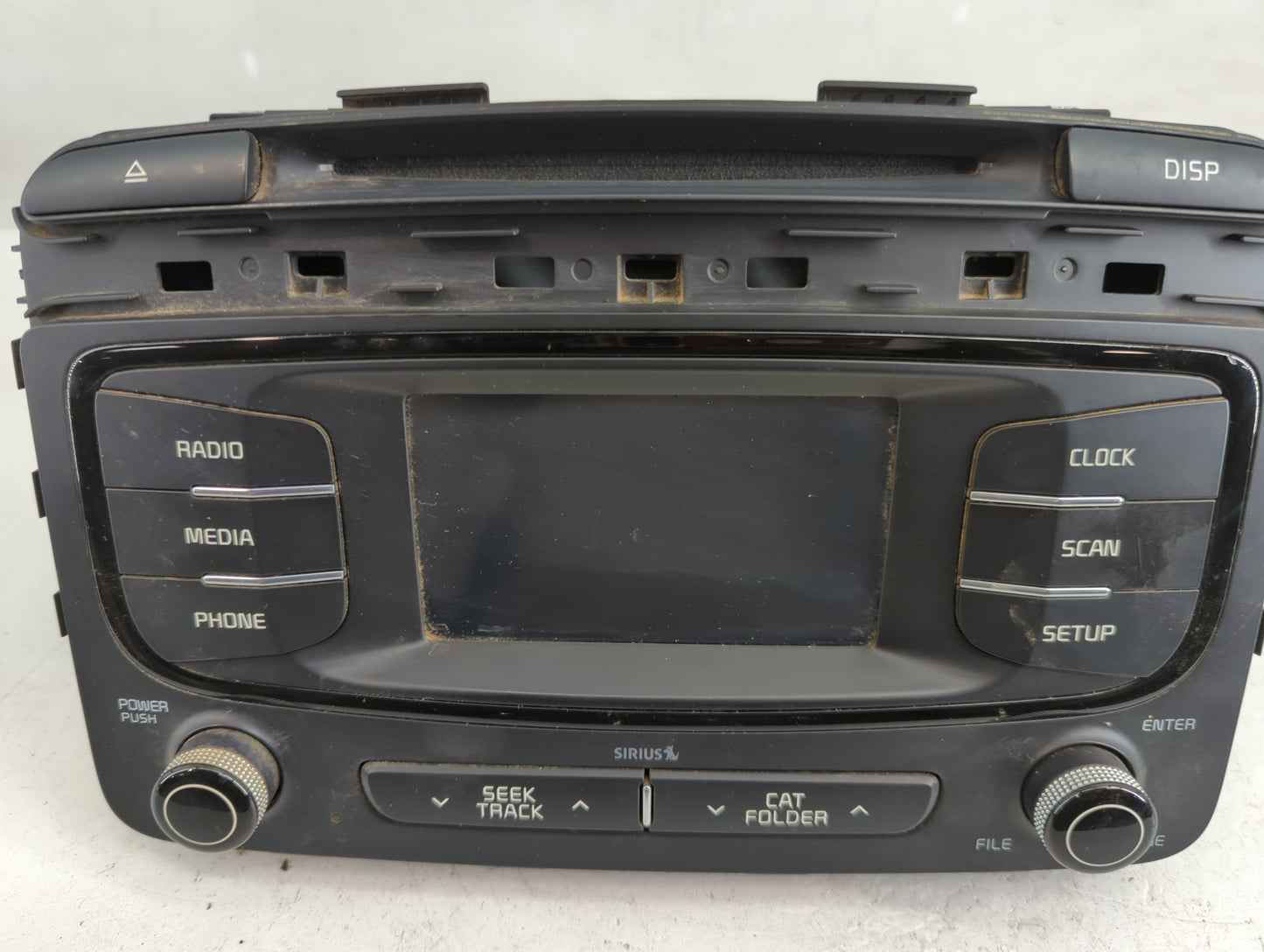 2016-2018 Kia Sorento Radio AM FM Cd Player Receiver Replacement P/N:96180-C6000WK Fits Fits 2016 2017 2018 OEM Used Auto Pa