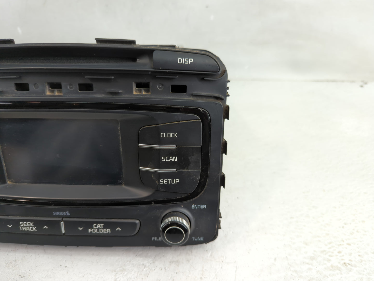 2016-2018 Kia Sorento Radio AM FM Cd Player Receiver Replacement P/N:96180-C6000WK Fits Fits 2016 2017 2018 OEM Used Auto Pa