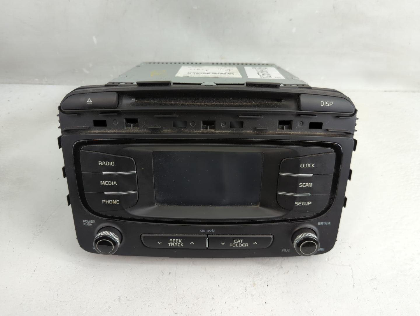 2016-2018 Kia Sorento Radio AM FM Cd Player Receiver Replacement P/N:96180-C6000WK Fits Fits 2016 2017 2018 OEM Used Auto Pa