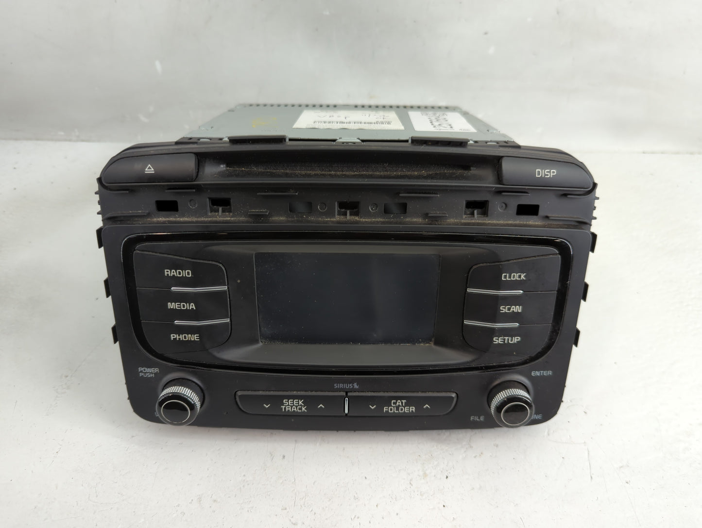 2016-2018 Kia Sorento Radio AM FM Cd Player Receiver Replacement P/N:96180-C6000WK Fits Fits 2016 2017 2018 OEM Used Auto Pa