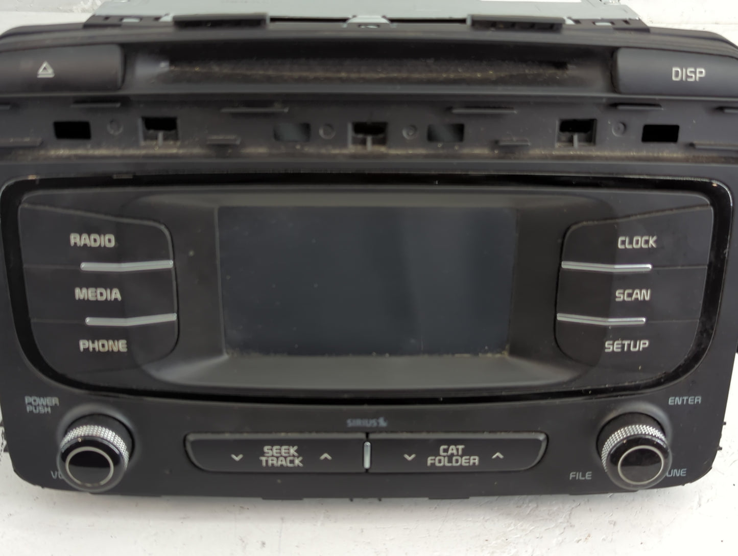2016-2018 Kia Sorento Radio AM FM Cd Player Receiver Replacement P/N:96180-C6000WK Fits Fits 2016 2017 2018 OEM Used Auto Pa