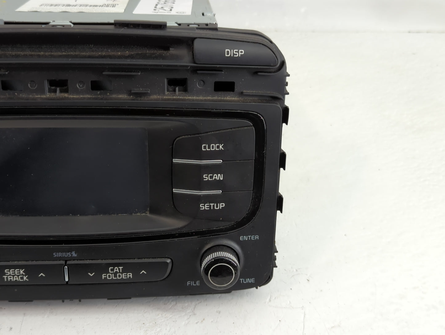 2016-2018 Kia Sorento Radio AM FM Cd Player Receiver Replacement P/N:96180-C6000WK Fits Fits 2016 2017 2018 OEM Used Auto Pa