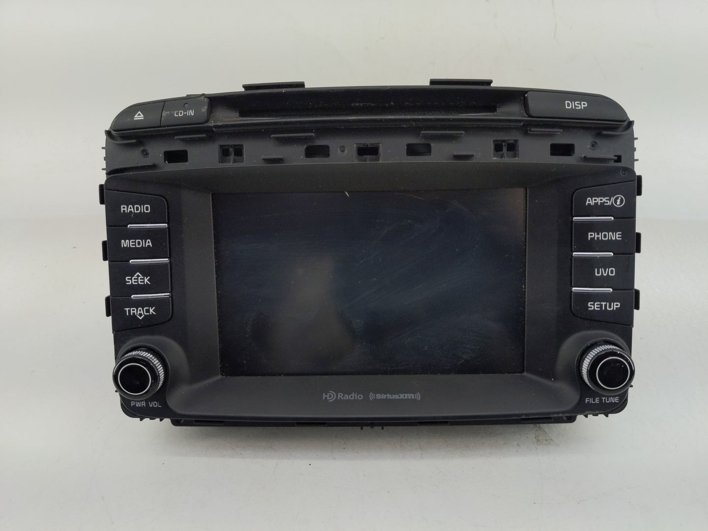 2016-2018 Kia Sorento Radio AM FM Cd Player Receiver Replacement P/N:96160-C6300WK Fits Fits 2016 2017 2018 OEM Used Auto Pa