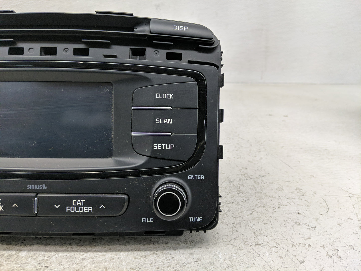 2016-2018 Kia Sorento Radio AM FM Cd Player Receiver Replacement P/N:96180-C6000WK Fits Fits 2016 2017 2018 OEM Used Auto Pa