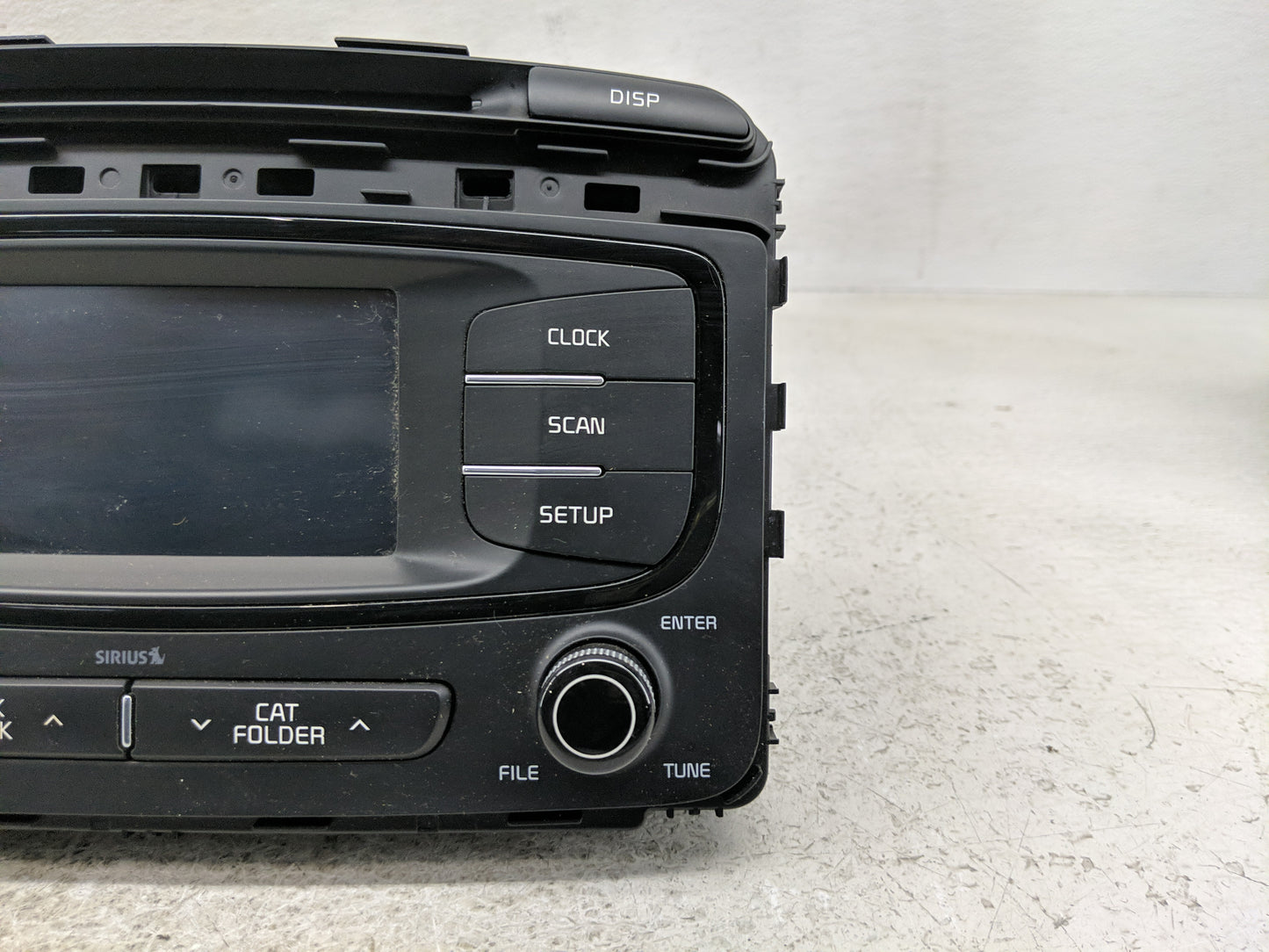 2016-2018 Kia Sorento Radio AM FM Cd Player Receiver Replacement P/N:96180-C6000WK Fits Fits 2016 2017 2018 OEM Used Auto Pa