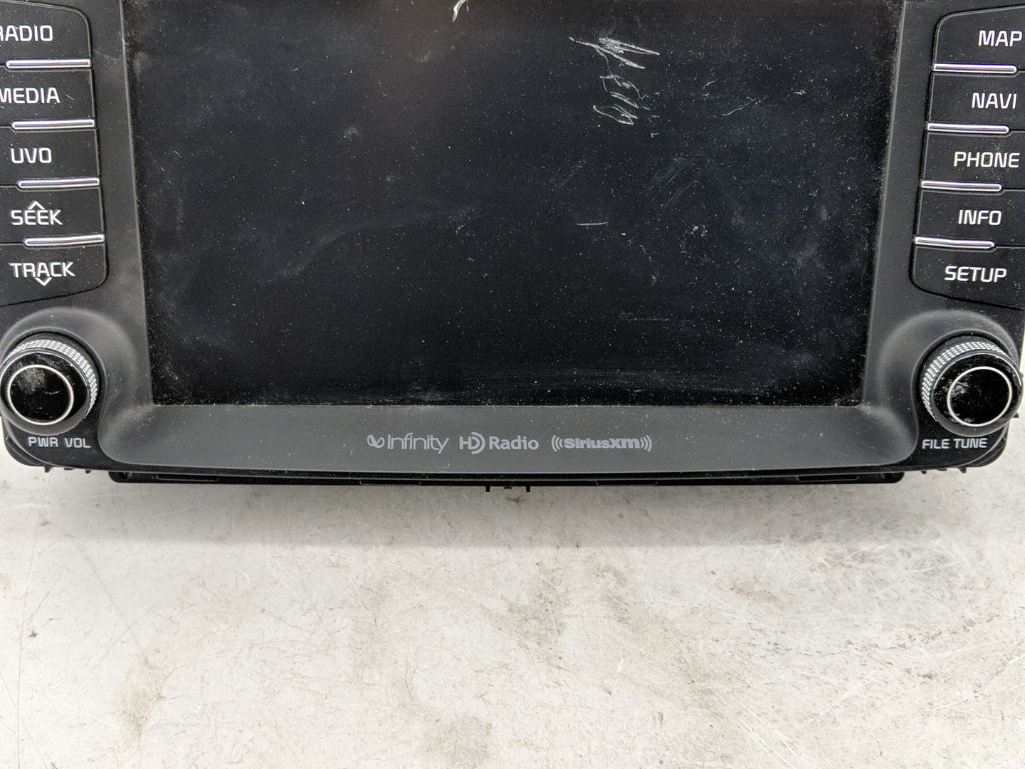 2016-2018 Kia Sorento Radio AM FM Cd Player Receiver Replacement P/N:96560-C6002WK Fits Fits 2016 2017 2018 OEM Used Auto Pa