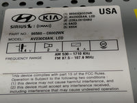 2016-2018 Kia Sorento Radio AM FM Cd Player Receiver Replacement P/N:96560-C6002WK Fits Fits 2016 2017 2018 OEM Used Auto Pa