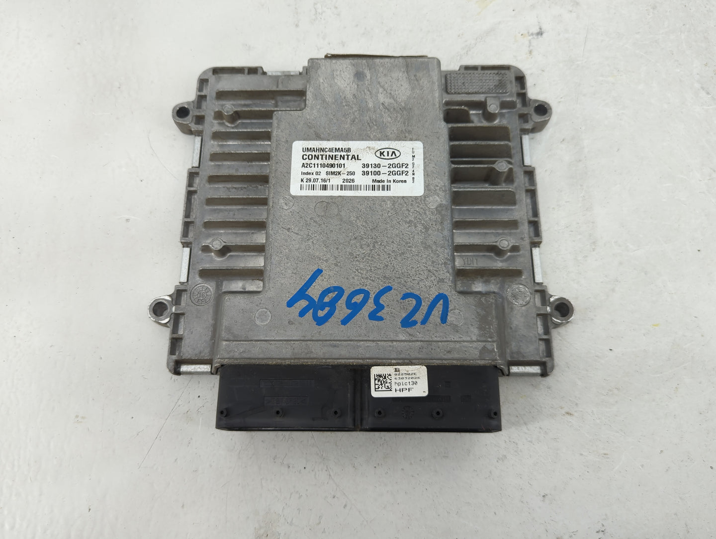 2016-2018 Kia Sorento PCM Engine Control Computer ECU ECM PCU OEM P/N:39100-2GGF2 39130-2GGF2 Fits Fits 2016 2017 2018 OEM U