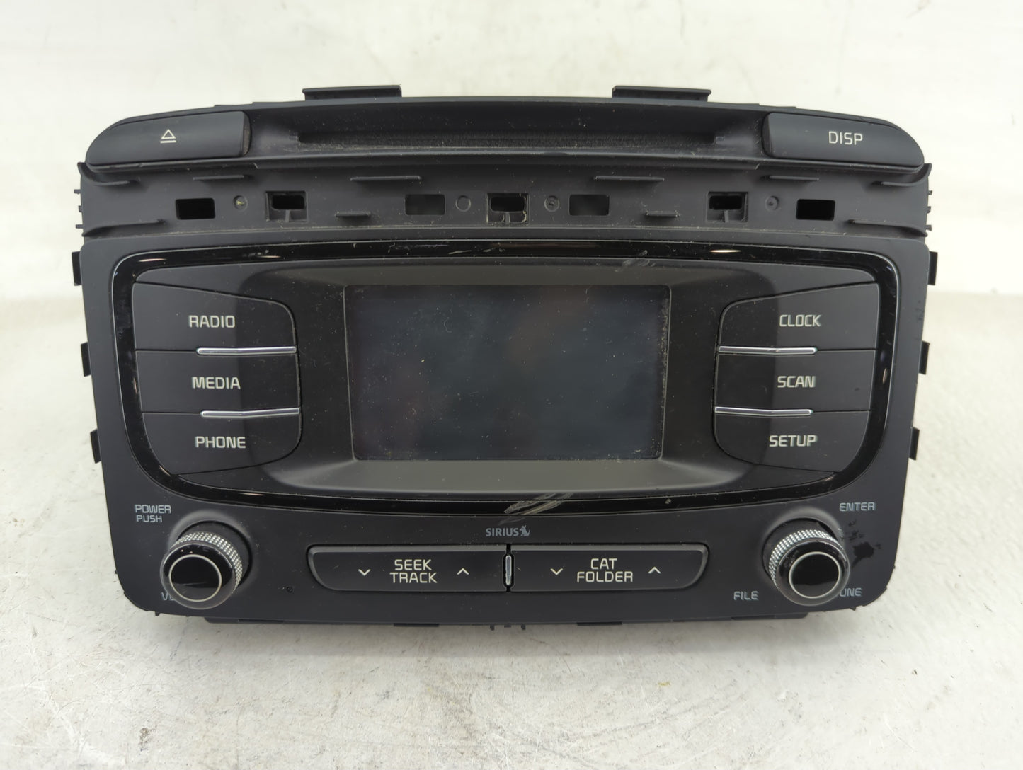 2016-2018 Kia Sorento Radio AM FM Cd Player Receiver Replacement P/N:96180-C6000WK Fits Fits 2016 2017 2018 OEM Used Auto Pa