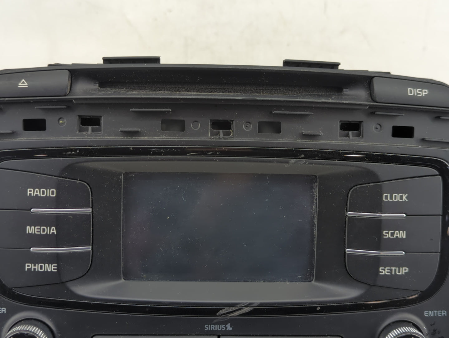 2016-2018 Kia Sorento Radio AM FM Cd Player Receiver Replacement P/N:96180-C6000WK Fits Fits 2016 2017 2018 OEM Used Auto Pa