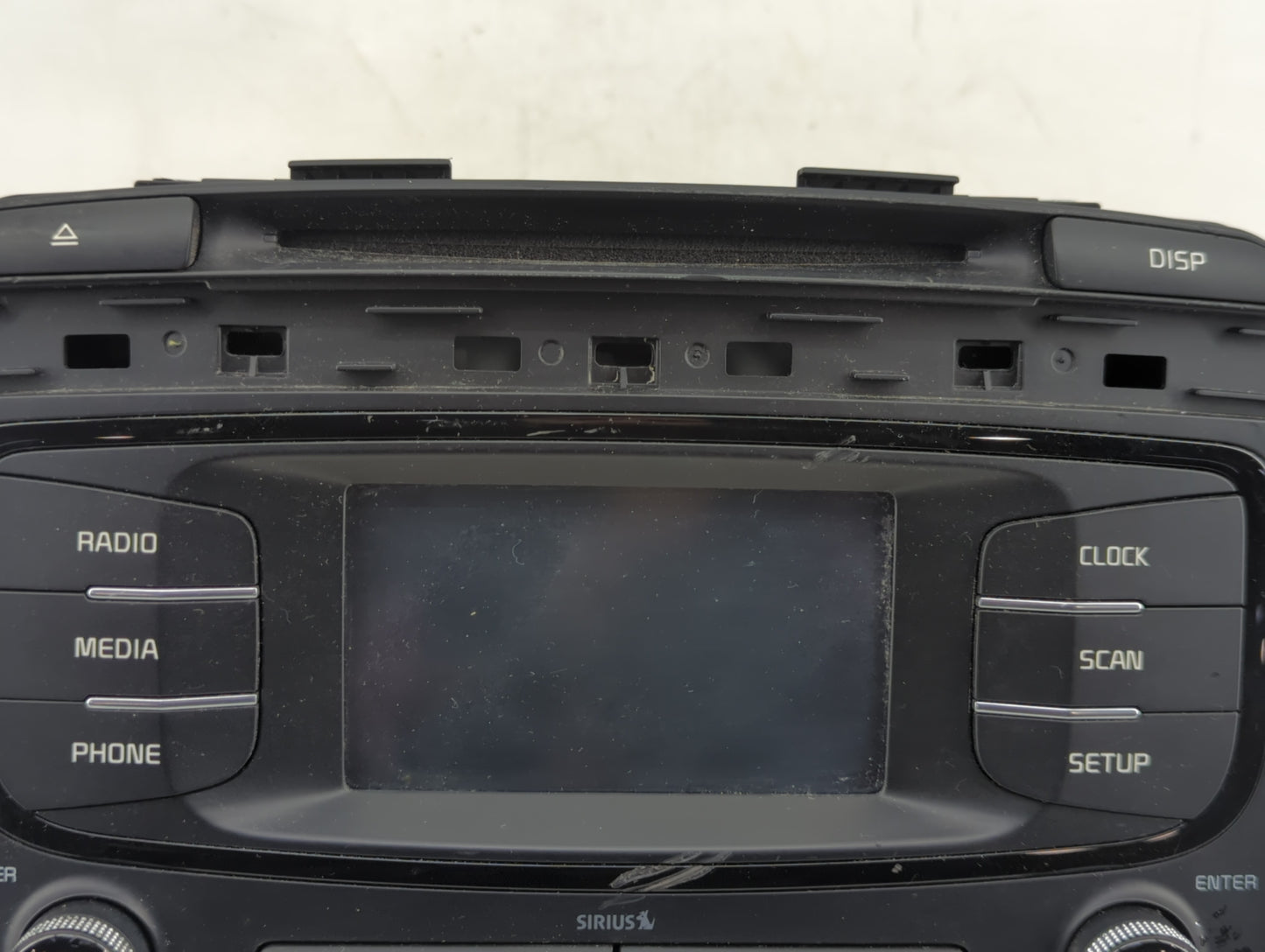 2016-2018 Kia Sorento Radio AM FM Cd Player Receiver Replacement P/N:96180-C6000WK Fits Fits 2016 2017 2018 OEM Used Auto Pa