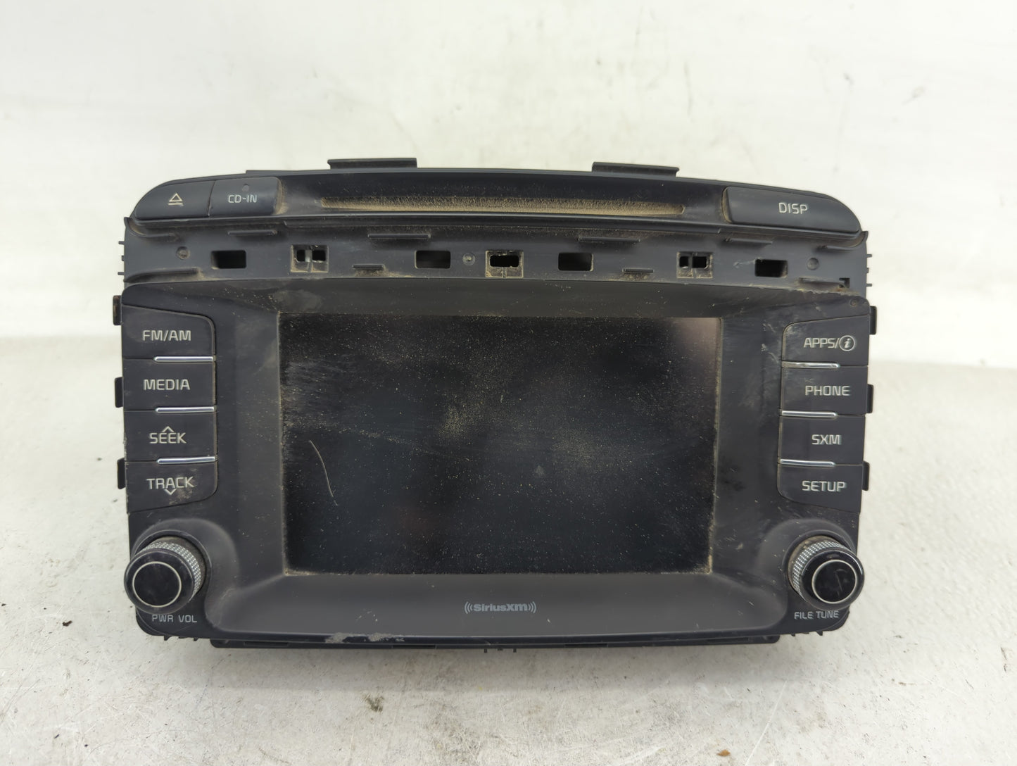 2016-2018 Kia Sorento Radio AM FM Cd Player Receiver Replacement P/N:96160-C6400WK Fits Fits 2016 2017 2018 OEM Used Auto Pa