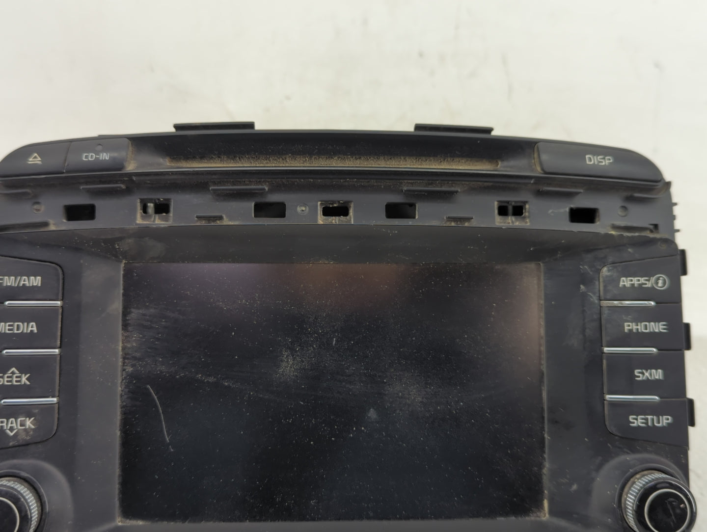 2016-2018 Kia Sorento Radio AM FM Cd Player Receiver Replacement P/N:96160-C6400WK Fits Fits 2016 2017 2018 OEM Used Auto Pa
