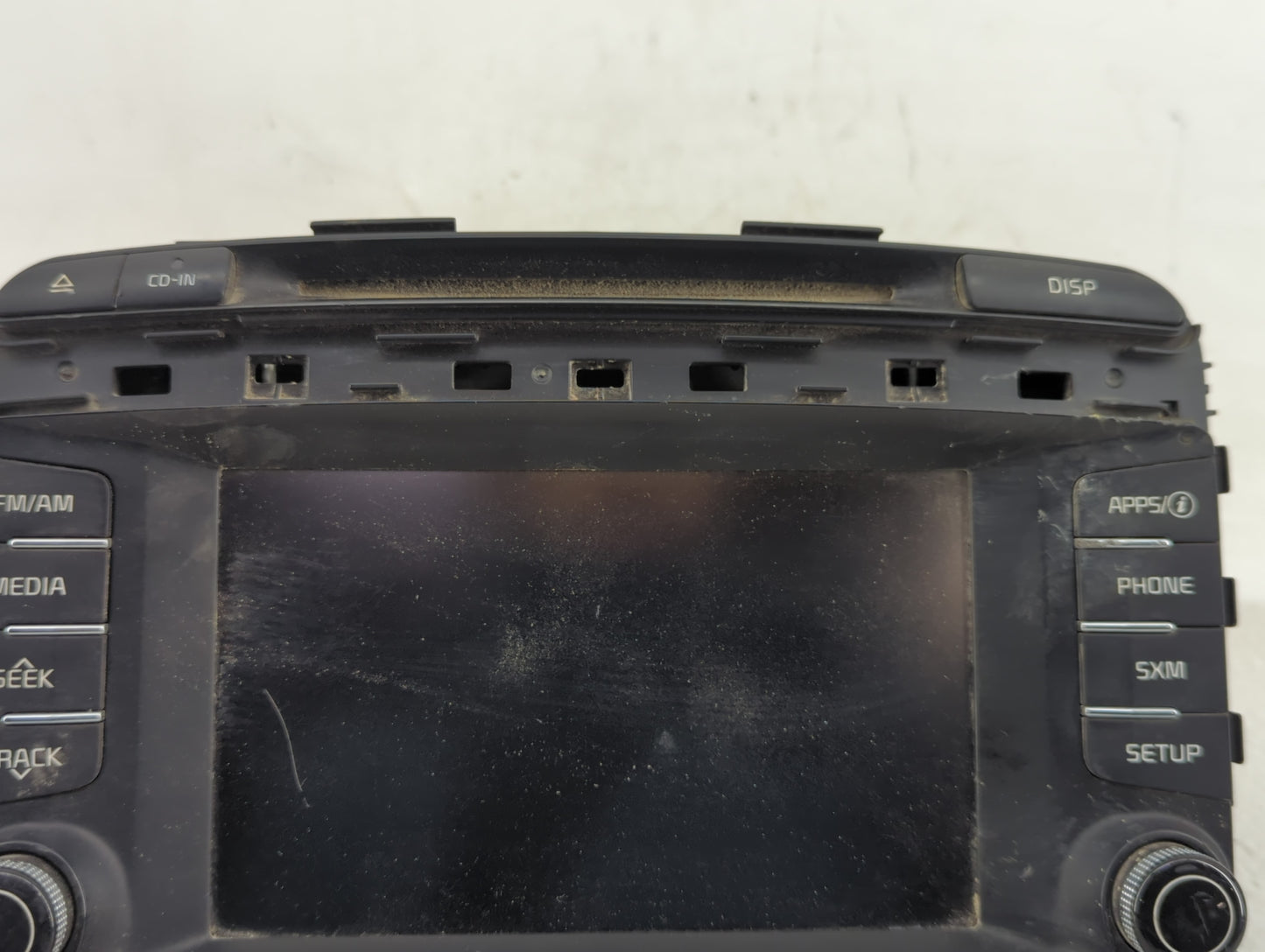 2016-2018 Kia Sorento Radio AM FM Cd Player Receiver Replacement P/N:96160-C6400WK Fits Fits 2016 2017 2018 OEM Used Auto Pa