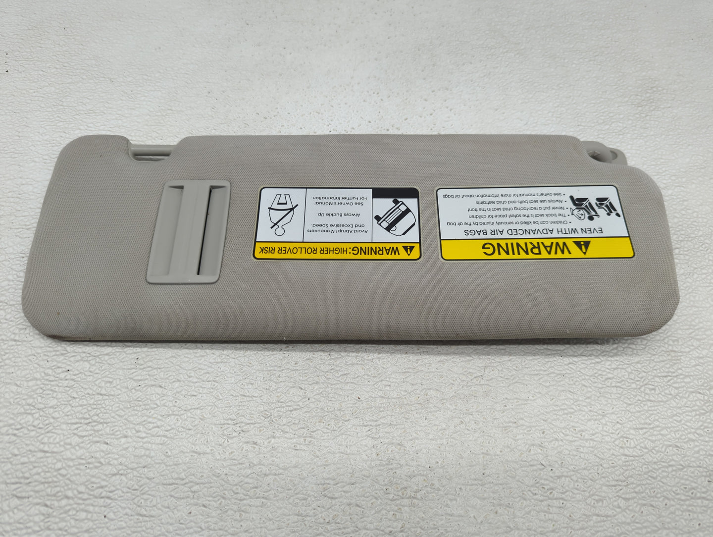 2016-2020 Kia Sorento Sun Visor Shade Replacement Driver Left Mirror Fits Fits 2016 2017 2018 2019 2020 OEM Used Auto Parts 