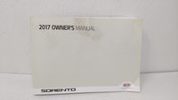 2017 Kia Sorento Owners Manual Book Guide OEM Used Auto Parts - Oemusedautoparts1.com
