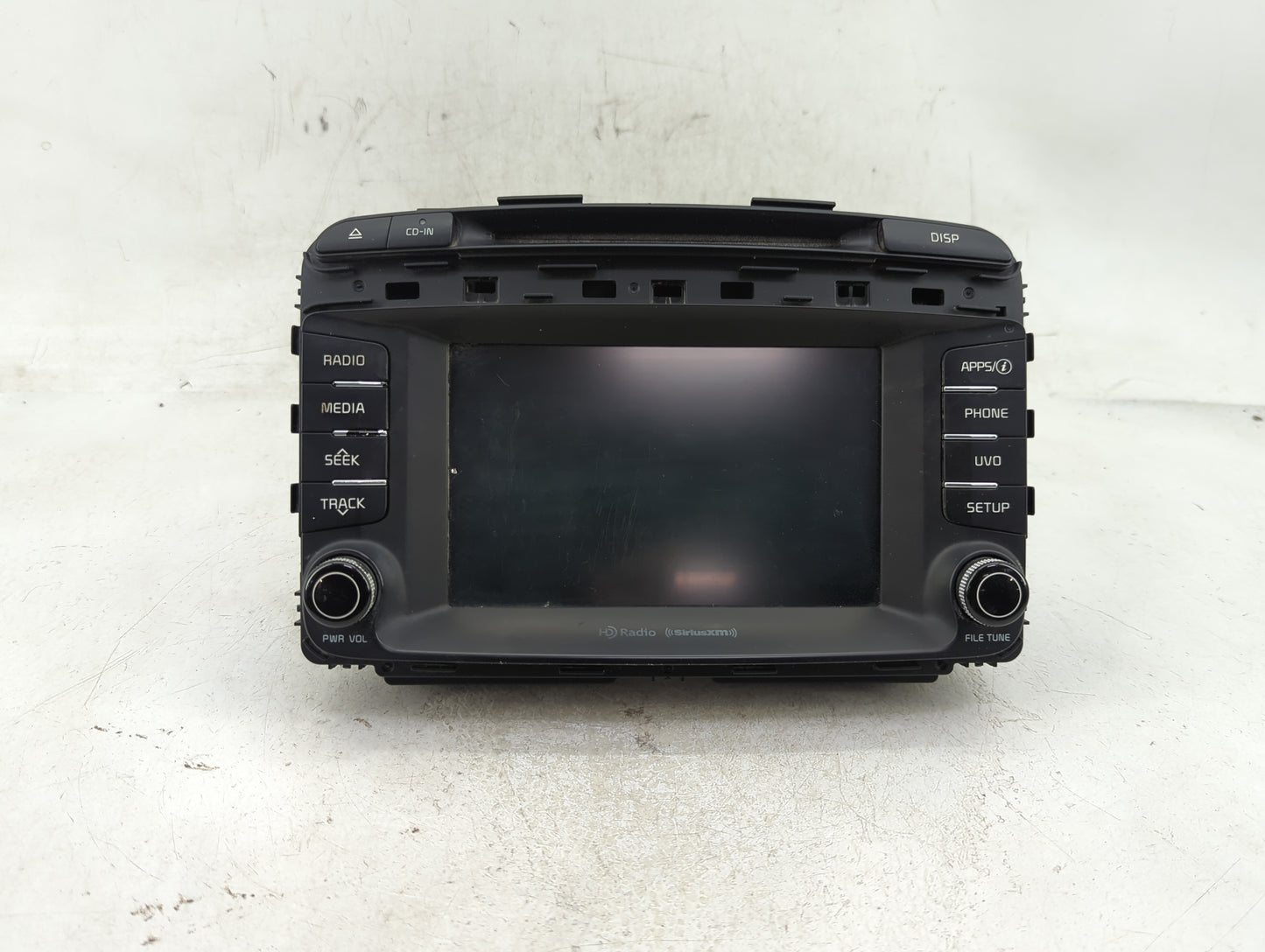 2017 Kia Sorento Radio AM FM Cd Player Receiver Replacement P/N:96160-C6300WK Fits OEM Used Auto Parts - Oemusedautoparts1.c