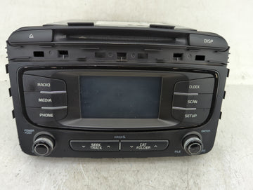 2017 Kia Sorento Radio AM FM Cd Player Receiver Replacement P/N:96160-C6500WK Fits OEM Used Auto Parts - Oemusedautoparts1.c