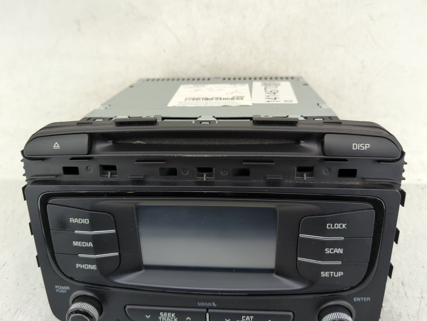 2017 Kia Sorento Radio AM FM Cd Player Receiver Replacement P/N:96160-C6500WK Fits OEM Used Auto Parts - Oemusedautoparts1.c