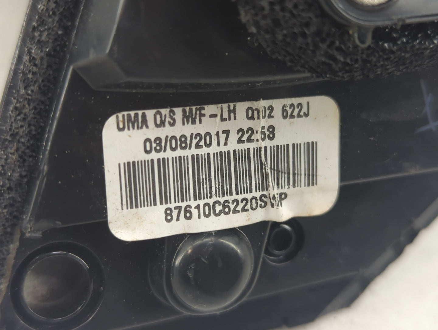 2017-2020 Kia Sorento Driver Side View Mirror - Left Door Mirror OEM Used - Oemusedautoparts1.com