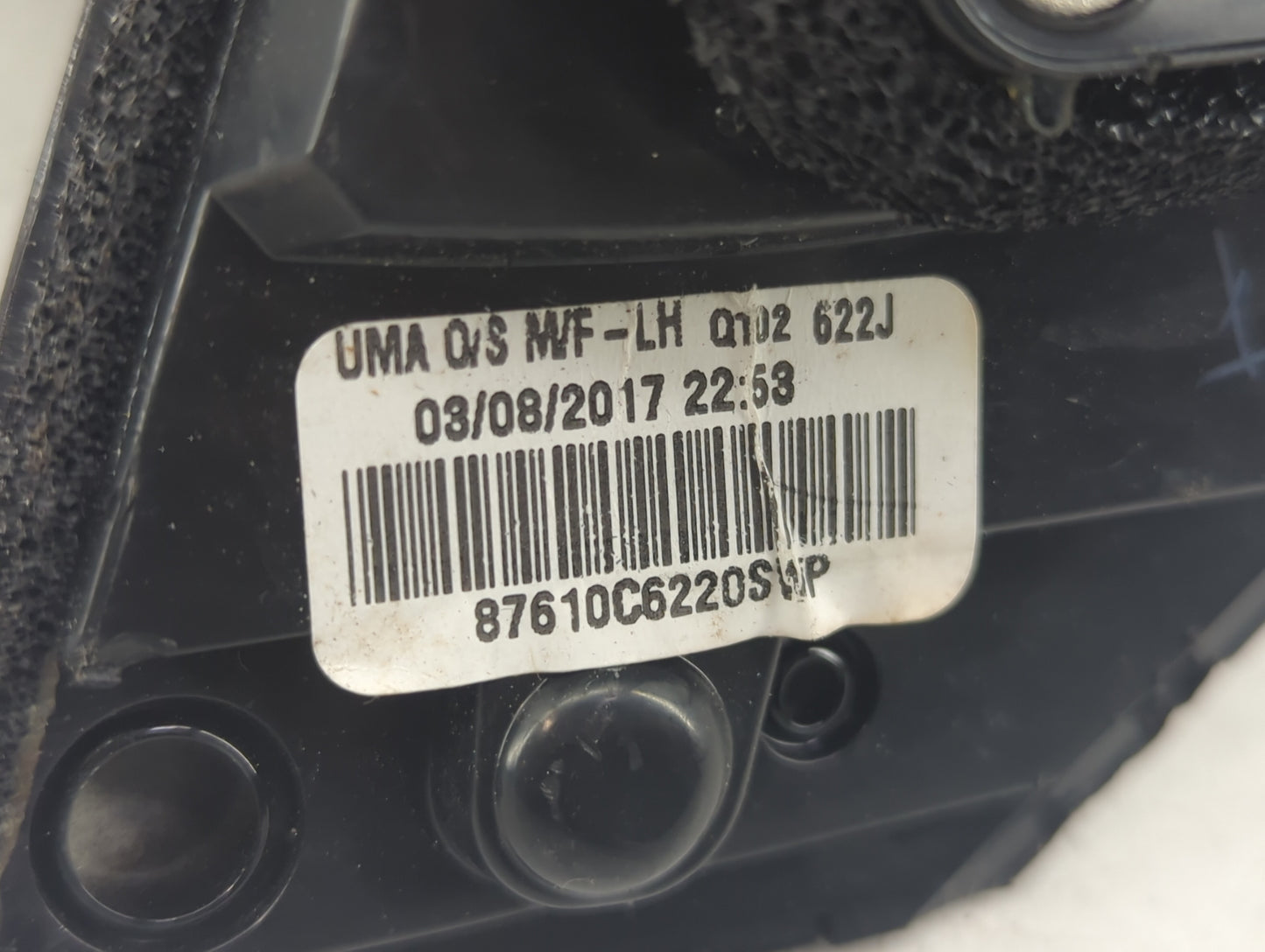 2017-2020 Kia Sorento Driver Side View Mirror - Left Door Mirror OEM Used - Oemusedautoparts1.com