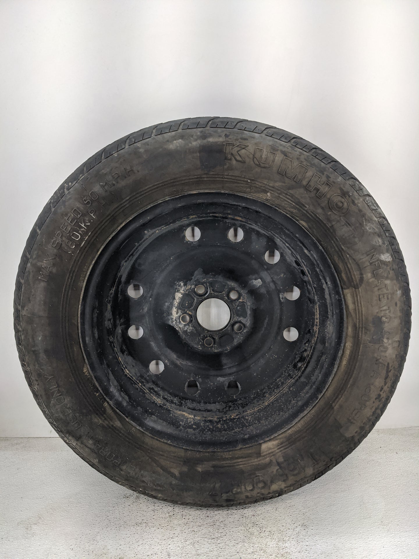 2017 Kia Sorento Spare Donut Tire Wheel Rim Oem - Oemusedautoparts1.com