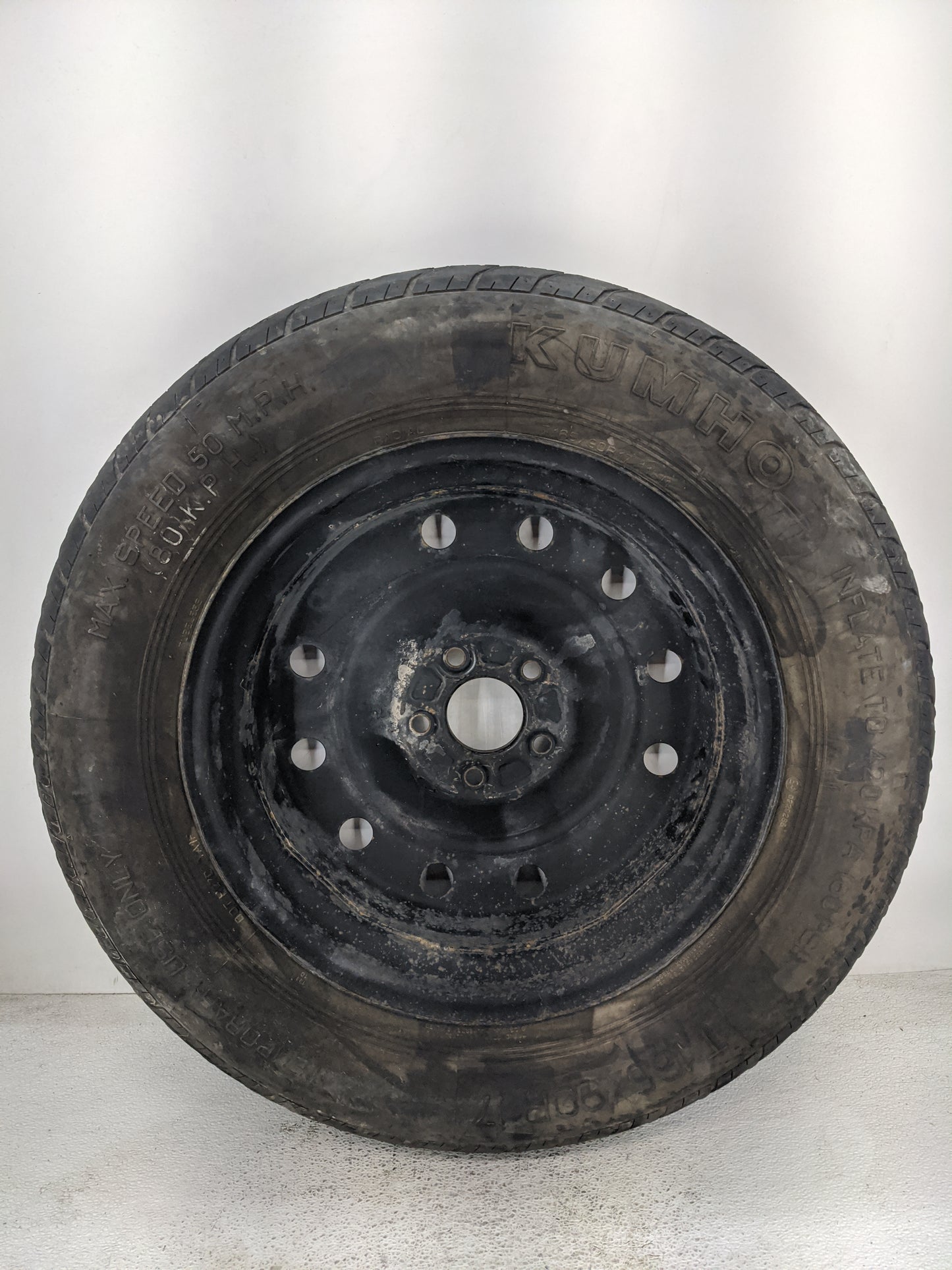 2017 Kia Sorento Spare Donut Tire Wheel Rim Oem - Oemusedautoparts1.com