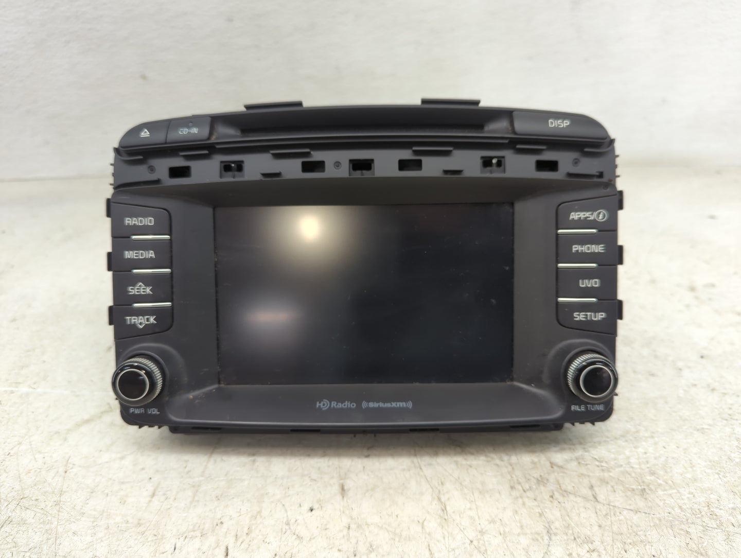 2016-2018 Kia Sorento Radio AM FM Cd Player Receiver Replacement P/N:96160-C6300WK AC140C6AN Fits Fits 2016 2017 2018 OEM Us