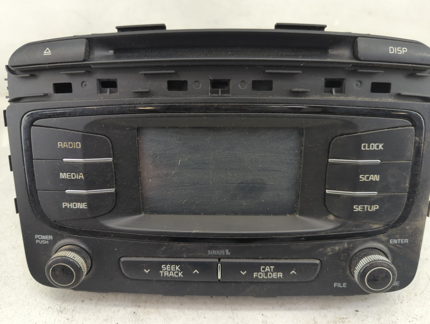 2016-2018 Kia Sorento Radio AM FM Cd Player Receiver Replacement P/N:96180-C6000WK Fits Fits 2016 2017 2018 OEM Used Auto Pa